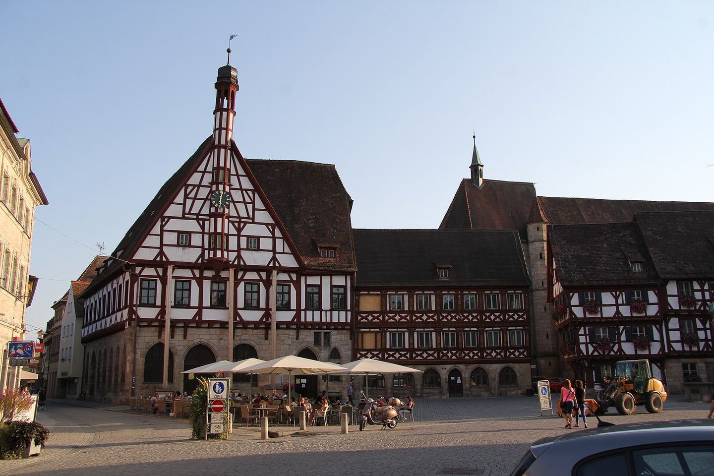 Town hall on Rathausplatz
