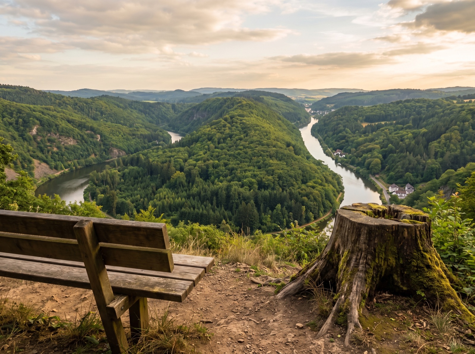 Aussichtspunkt am Panoramaweg