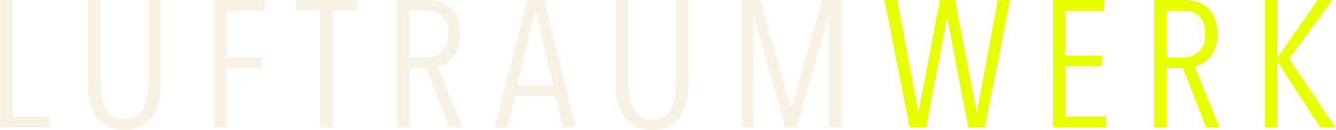 Logo Luftraumwerk hell